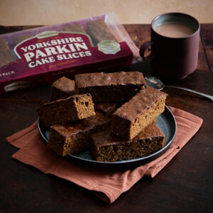 Yorkshire Parkin Cake Slices