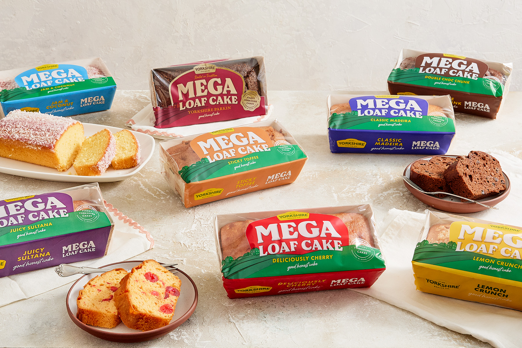 Yorkshire Baking Co. Mega Loaf Cake Family